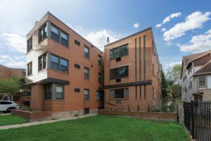 brick apartment building